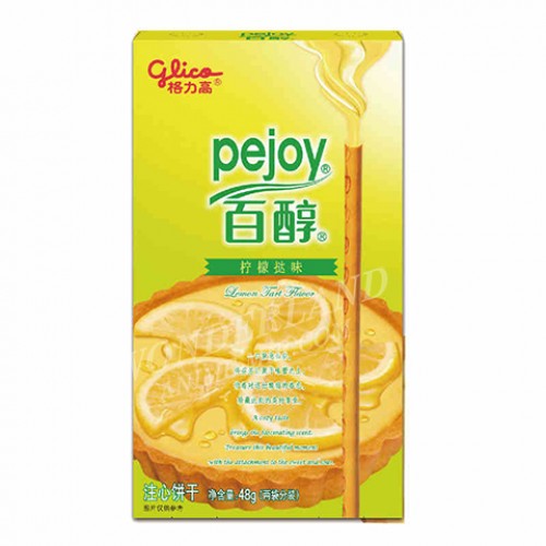 Палочки поки Pejoy с начинкой со вкусом лимонного пирога / Pocky Pejoy - lemon pie
